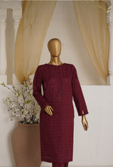 HZ Textiles Khaddar Separates Unstitched 2 Piece Suit PKS-1005-A - Winter Collection