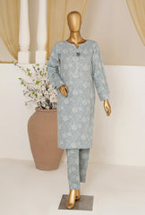 HZ Textiles Khaddar Separates Unstitched 2 Piece Suit PKS-1002-B - Winter Collection