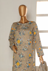 HZ Textiles Bold Co-Ords Collection Cotton Unstitched 3 Piece Suit BCE-53 - Winter Collection
