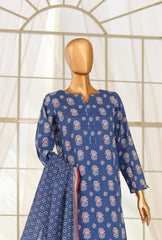 HZ Textiles Premium Khaddar Unstitched 3 Piece Suit PKP-101B - Winter Collection